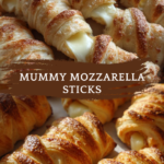 Mummy Mozzarella Sticks: Spooky, Cheesy & Oh-So-Easy