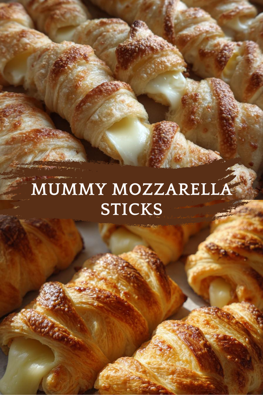 Mummy Mozzarella Sticks: Spooky, Cheesy & Oh-So-Easy