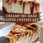 No-Bake Coffee Cheesecake