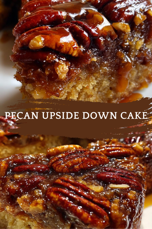 Pecan Upside Down Cake