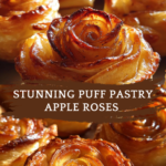 Puff Pastry Apple Roses