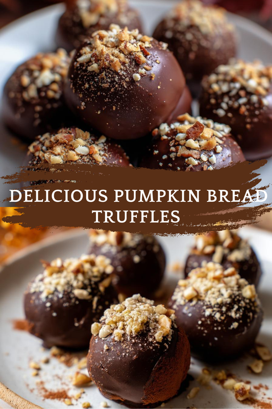Pumpkin Bread Truffles