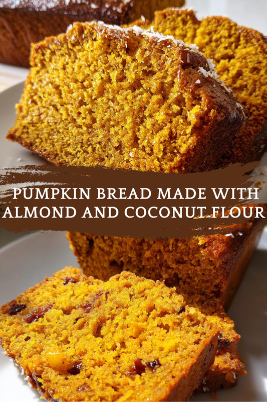Pumpkin Bread {almond + coconut flour}