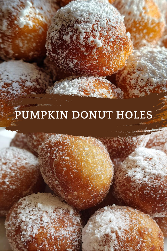 Pumpkin Donut Holes