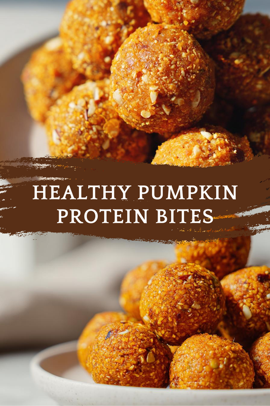 Pumpkin Protein Bites