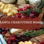 Santa Charcuterie Board