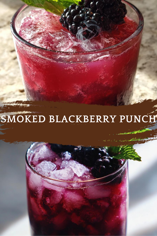 Smoked Blackberry Punch