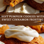 Soft Pumpkin Cookies With Sweet Cinnamon Frosting