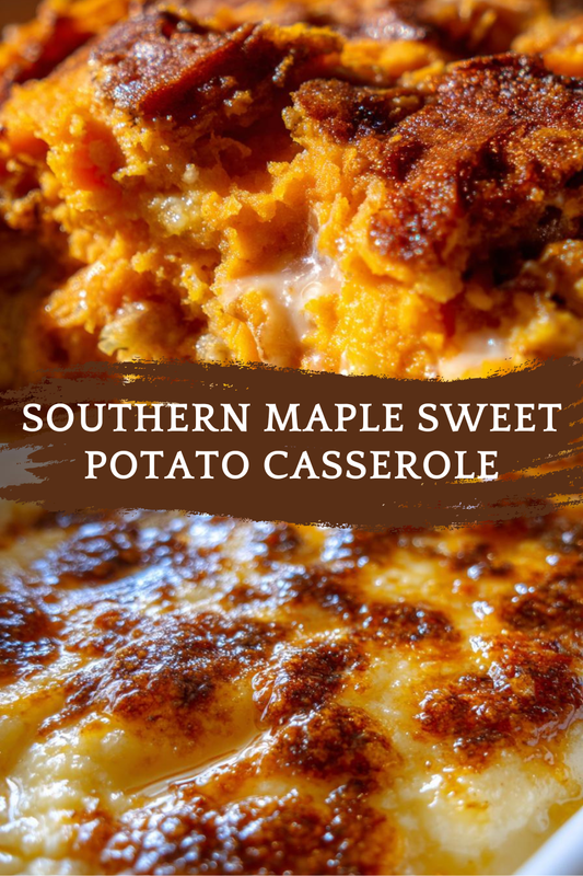 Southern Maple Sweet Potato Casserole
