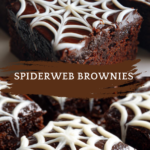 Spiderweb Brownies