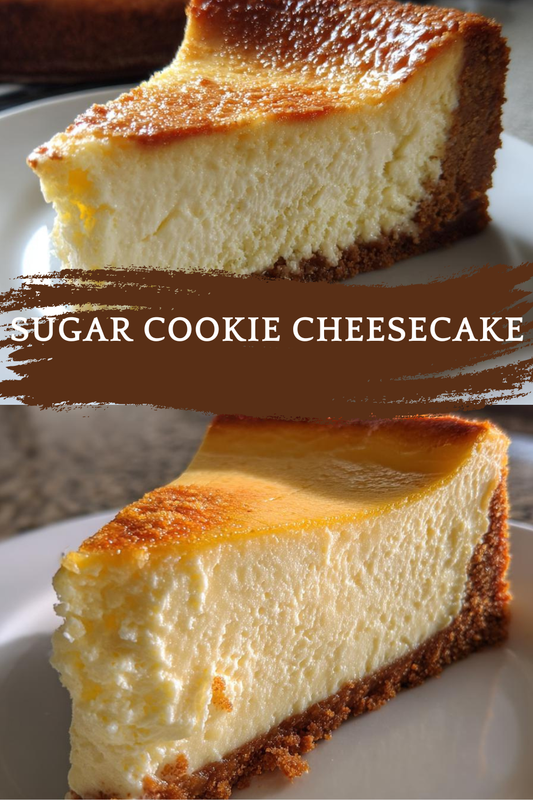 Sugar Cookie Cheesecake Recipe