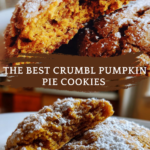The Best Crumbl Pumpkin Pie Cookies