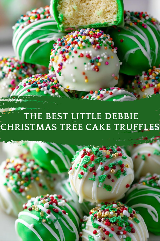 The Best Little Debbie Christmas Tree Cake Truffles