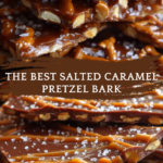 The Best Salted Caramel Pretzel Bark