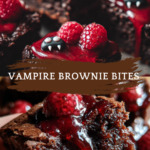 Vampire Brownie Bites