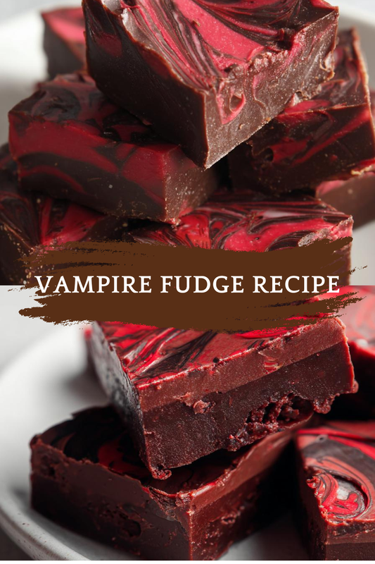 Vampire Fudge Recipe