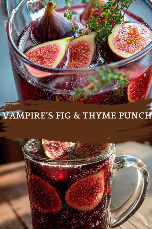 Vampire’s Fig & Thyme Punch