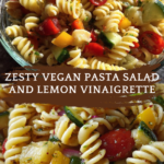Vegan Pasta Salad with Lemon Vinaigrette