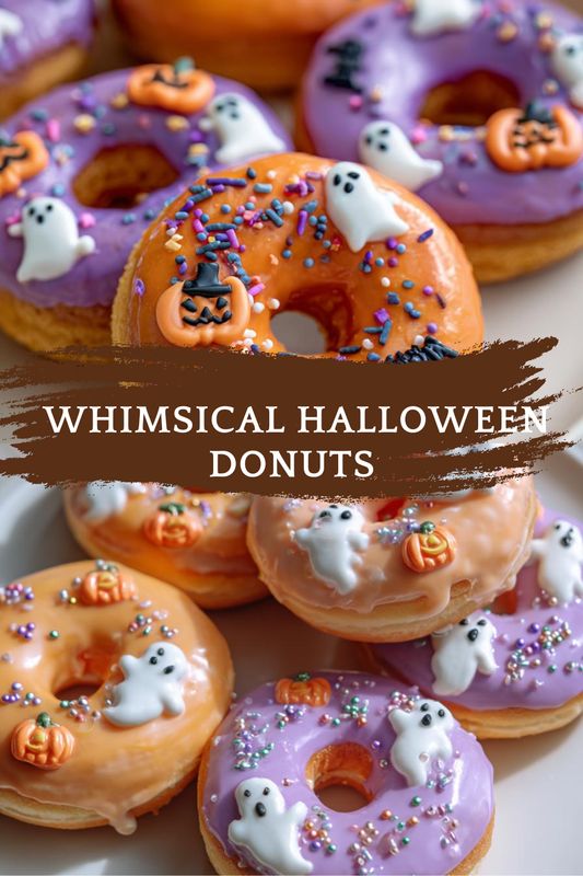 Whimsical Halloween Donuts