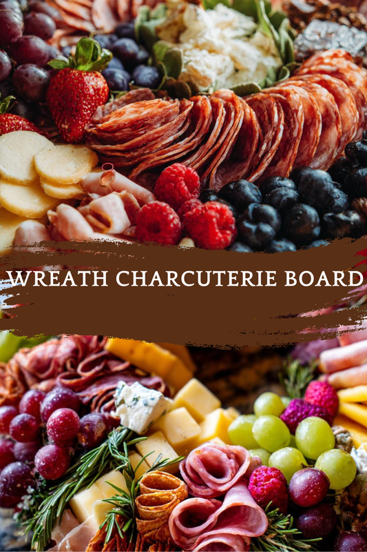 Wreath Charcuterie Board