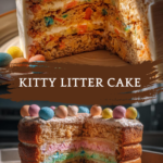 kitty litter cake