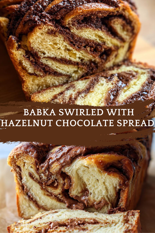 Babka with Hazelnut Chocolate Spread