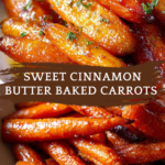 Cinnamon Butter Baked Carrots