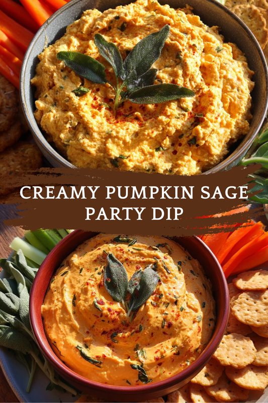 Creamy Pumpkin Sage Party Dip