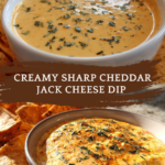 Creamy Sharp Cheddar Jack Cheese Dip