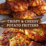 Crispy & Cheesy Potato Fritters