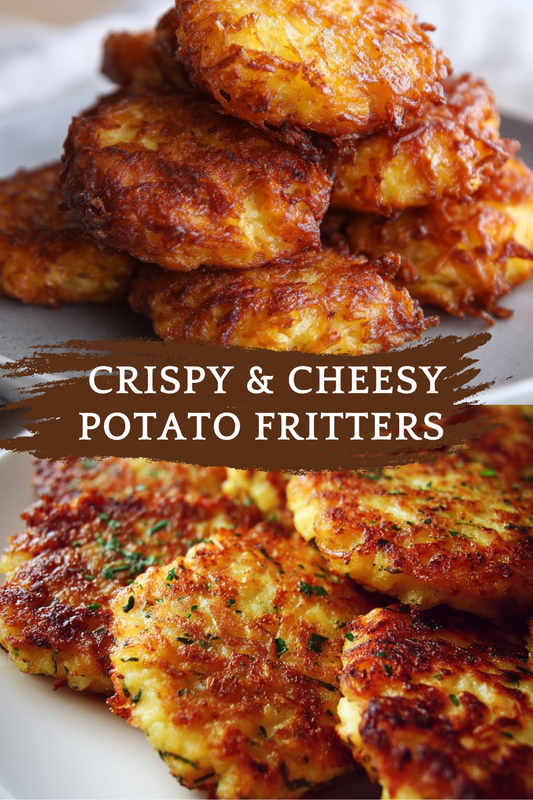 Crispy & Cheesy Potato Fritters