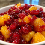 Easy Fresh Cranberry Orange Relish