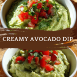 Festive Creamy Avocado Dip
