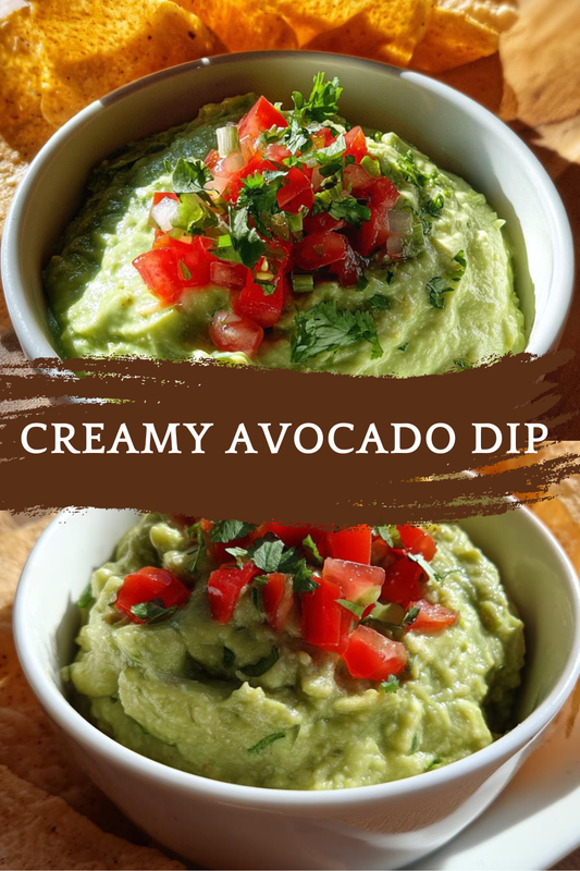 Festive Creamy Avocado Dip