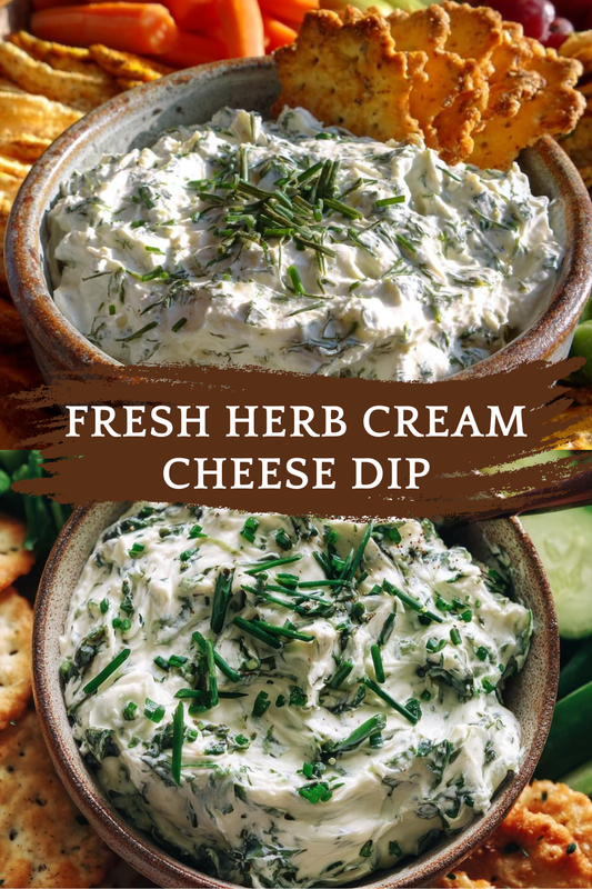 Fresh Herb Cream Cheese Dip