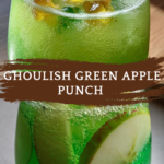 Ghoulish Green Apple Punch