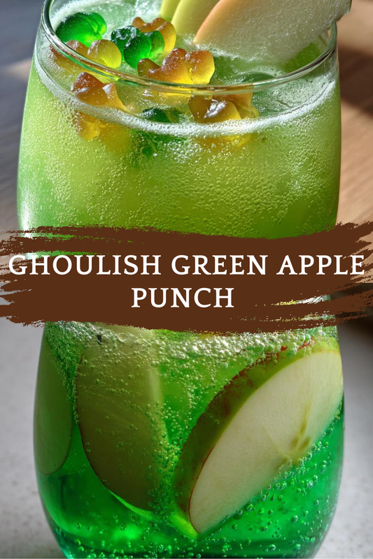Ghoulish Green Apple Punch