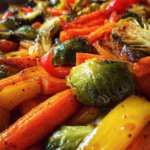 Golden Glazed Roasted Vegetables