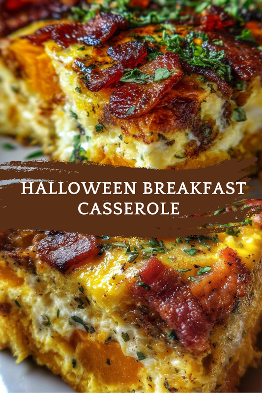 Halloween Breakfast Casserole: A Spooky and Delicious Treat!