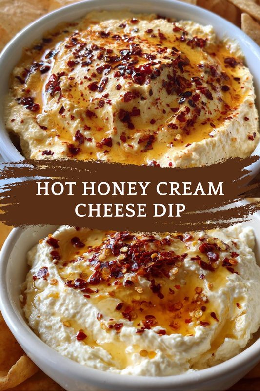 Hot Honey Cream Cheese Dip