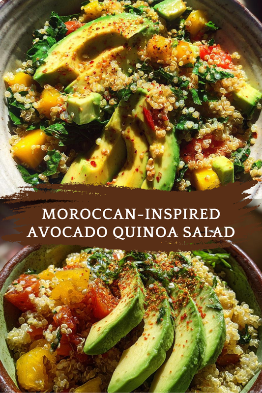 Moroccan-Inspired Avocado Quinoa Salad