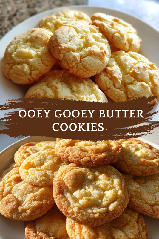 Ooey gooey butter cookies