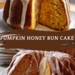 Pumpkin Honey Bun Cake