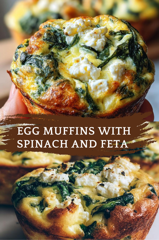 Quick & Healthy Egg Muffins with Spinach and Feta
