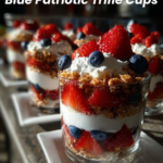 Red, White & Blue Patriotic Trifle Cups