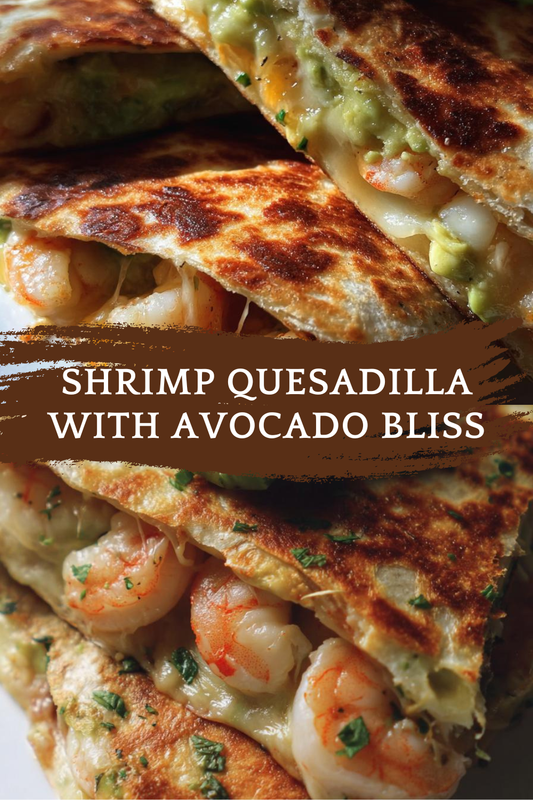 Shrimp Quesadilla with Avocado