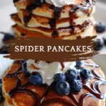 Spider Pancakes: Halloween Breakfast That Kids Will Love!