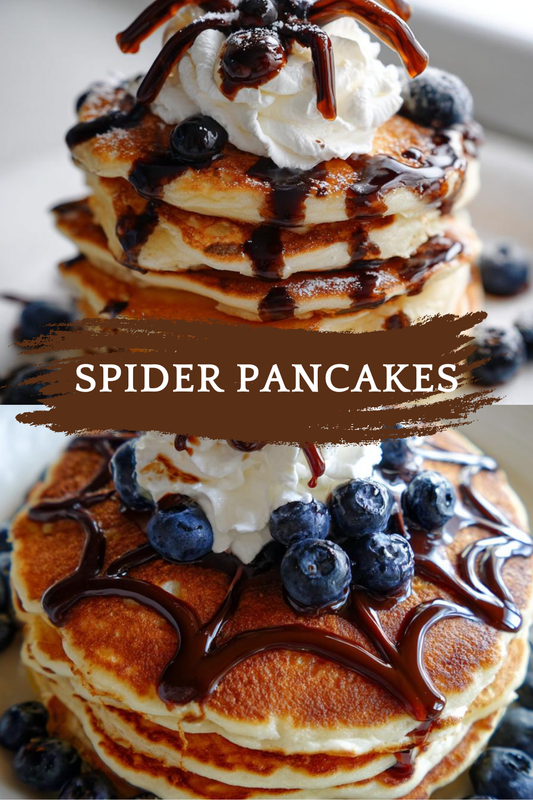 Spider Pancakes: Halloween Breakfast That Kids Will Love!
