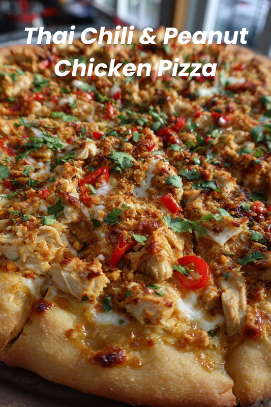 Thai Chili & Peanut Chicken Pizza