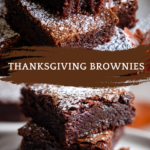 thanksgiving brownies